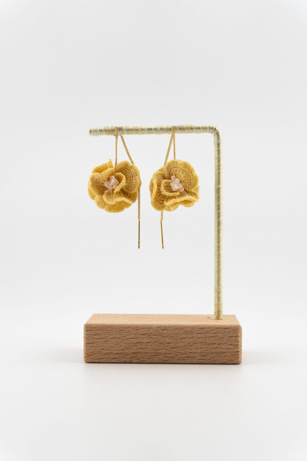 Ginkgo Drop - mustard - Image 3
