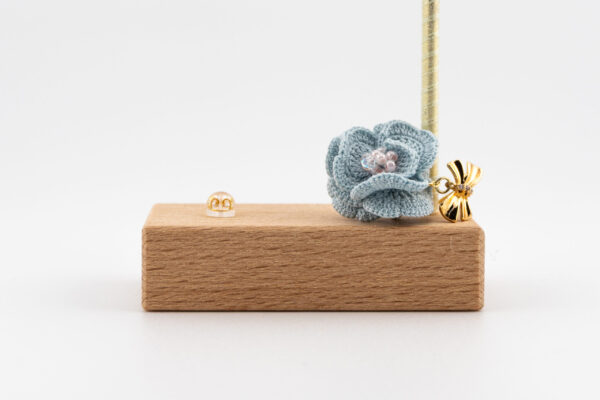 Ginkgo Drop - baby blue - Image 4