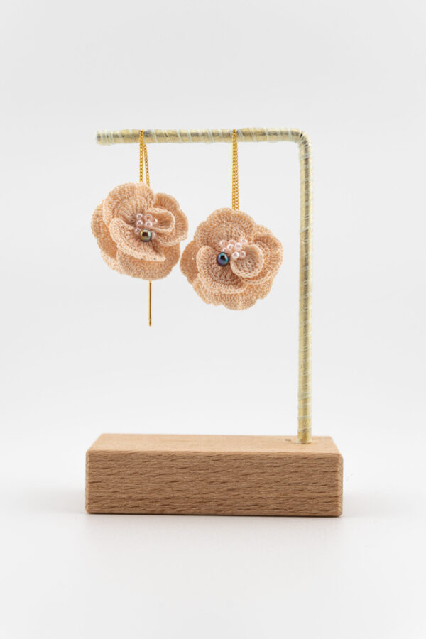Ginkgo Drop - muted apricot - Image 3