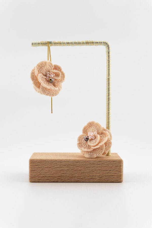 Ginkgo Drop - muted apricot - Image 2