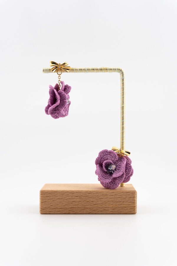 Ginkgo Drop - purple - Image 2