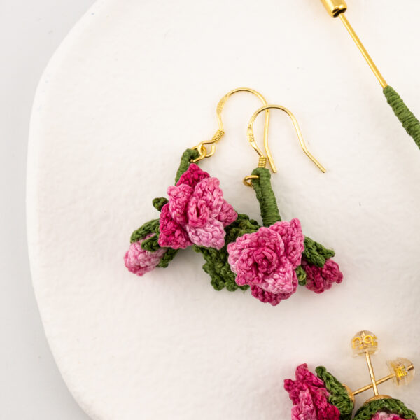 Baby Rose Buds - pink ombré - Image 4