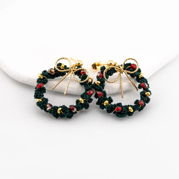 Wreath of Light - deep green